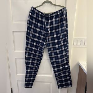 J Crew men’s flannel pajama bottoms